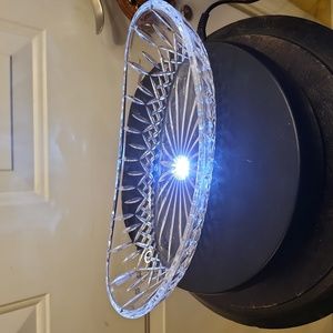 Waterford Crystal Lismore Oval Celery Dish Signed 10 3/4"